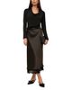 Fifteen Twenty Fifteen Twenty Mia Lace Trim Bias Midi Skirt - 5