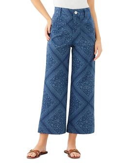 Fifteen Twenty Fifteen Twenty Rylee Cropped Wide Leg Pants