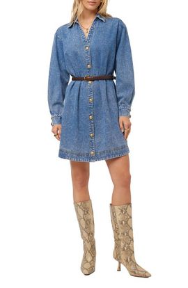 FIFTEEN TWENTY FIFTEEN TWENTY Sade Belted Denim Shirtdress 