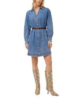 Fifteen Twenty Fifteen Twenty Sade Belted Shirtdress