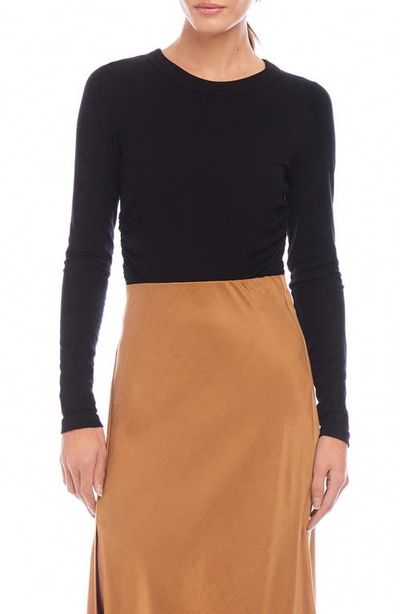 FIFTEEN TWENTY FIFTEEN TWENTY Side Shirred Rib Top