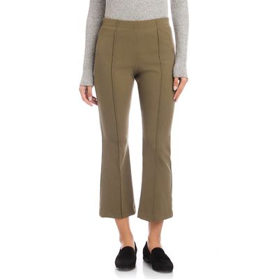 FIFTEEN TWENTY FIFTEEN TWENTY Sigourney Pintuck Crop Stretch Twill Pants