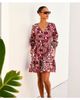 Fifteen Twenty Fifteen Twenty Tasha Tiered 3/4 Sleeve Dress - 2