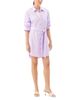 Fifteen Twenty Fifteen Twenty Tatum Ruched Sleeve Shirt Dress - 4