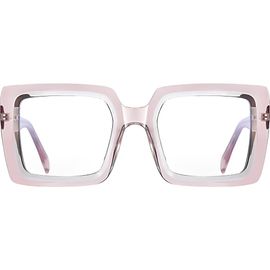 Fifth & Ninth Fifth & Ninth Etta 48mm Square Blue Light Blocking Glasses