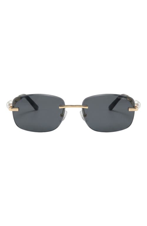 Fifth & Ninth Fifth & Ninth Perla 57mm Rectangular Sunglasses