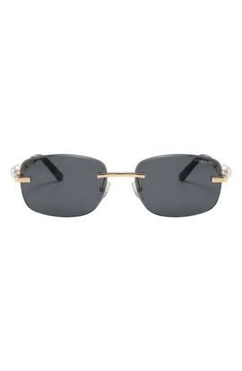 Fifth & Ninth Fifth & Ninth Perla 57mm Rectangular Sunglasses