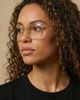 Fifth and Ninth Fifth & Ninth Sahara Square Blue Light Glasses in Tan, Women's at Urban Outfitters - 1