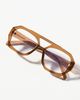 Fifth & Ninth Geo Aviator Sutton Blue Light Glasses - 1