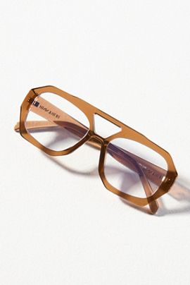 Fifth & Ninth Geo Aviator Sutton Blue Light Glasses