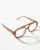 Fifth & Ninth Geo Aviator Sutton Blue Light Glasses - 2