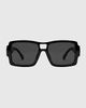 Fifth and Ninth Fifth and Ninth Fifth & Ninth Jaelyn Square Polarized Sunglasses in Black/Black, Women's at Urban Outfitters - 2