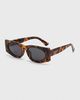 Fifth and Ninth Fifth and Ninth Fifth & Ninth Monaco Rectangle Polarized Sunglasses in Torte/Black, Women's at Urban Outfitters - 3