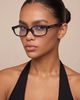 Fifth and Ninth Fifth and Ninth Fifth & Ninth Nita Rectangle Blue Light Blocking Glasses in Black, Women's at Urban Outfitters - 1