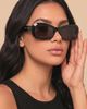 Fifth and Ninth Fifth and Ninth Fifth & Ninth Odette Butterfly Polarized Sunglasses in Black/Brown, Women's at Urban Outfitters - 1