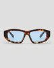 Fifth and Ninth Fifth and Ninth Fifth & Ninth Priya Rectangle Polarized Sunglasses in Torte/Blue, Women's at Urban Outfitters - 2