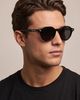Fifth and Ninth Fifth and Ninth Fifth & Ninth Roman Round Polarized Sunglasses in Black/Black at Urban Outfitters - 2