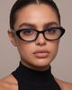 Fifth and Ninth Fifth and Ninth Fifth & Ninth Siren Cat-Eye Blue Light Blocking Glasses in Black, Women's at Urban Outfitters - 3