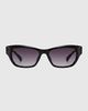 Fifth and Ninth Fifth and Ninth Fifth & Ninth Thalia Rectangle Polarized Sunglasses in Black/Purple, Women's at Urban Outfitters - 2