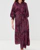 Figue Figue Indiana Dress Cascading Paisley Mulberry - 5