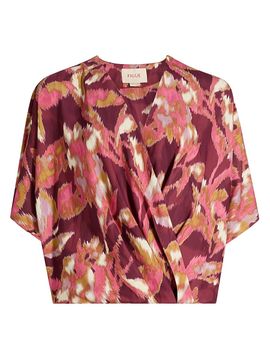 Figue Women's Mirabel Ikat-Inspired Blouse
