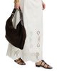 Figue Women's Poppy Embroidered Cotton Maxi Skirt - 6