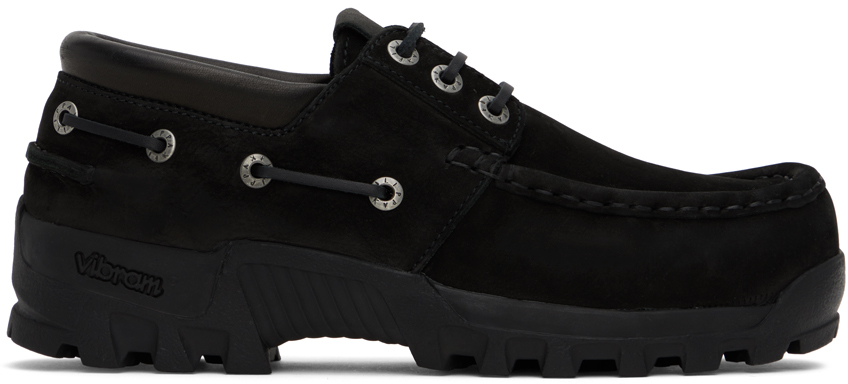 FILIPPA K デッキシューズ　40 Filippa K - Black Vibram Sole Boat Shoes