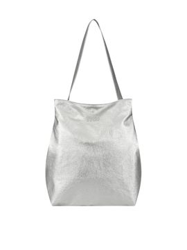FILLINTHEBLANK Flow Bucket Shoulder Bag_Silver