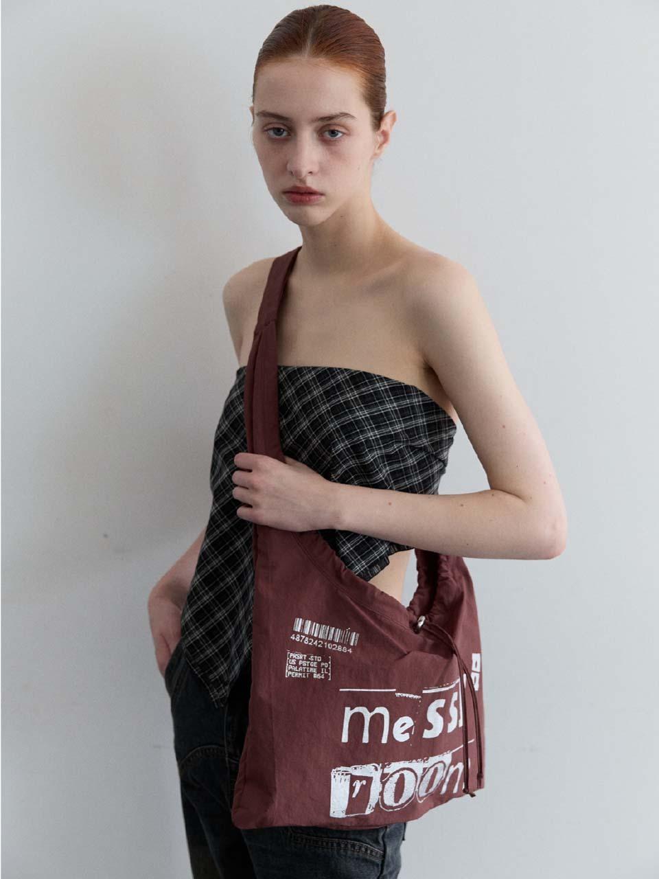 FILLINTHEBLANK Stance Packable Multi Bag (messy) [brown]
