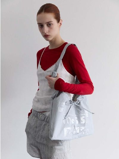 FILLINTHEBLANK Stance Packable Multi Bag (messy) [grey]