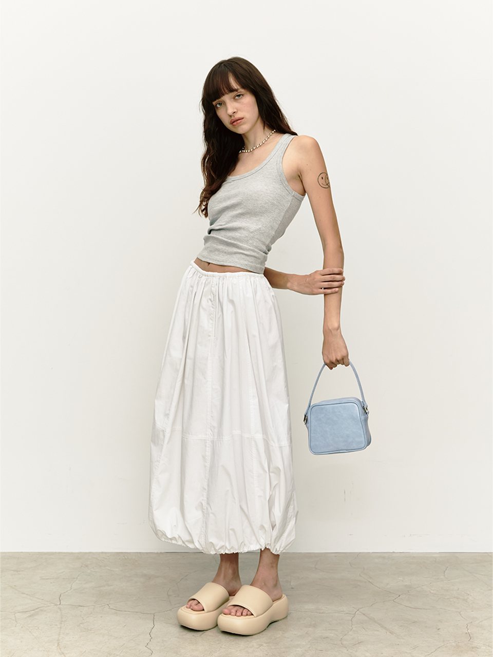 FILLINTHEBLANK Trapezoid Mini Tote Bag (Crack)