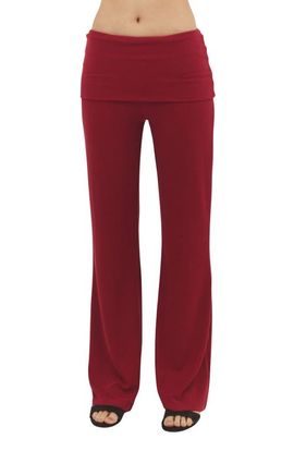 Find Me Now Find Me Now Foldover Flare Leg Pants