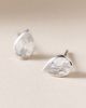 Fine Diamonds by Anthropologie Bezel Pear-Cut Diamond Stud Earrings - 1