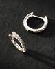Fine Diamonds by Anthropologie By Anthropologie Fine Diamond Hoop Earrings - 1