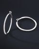 Fine Diamonds by Anthropologie By Anthropologie Fine Diamond Large Hoop Earrings - 1