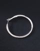 Fine Diamonds by Anthropologie By Anthropologie Fine Diamond Large Hoop Earrings - 2