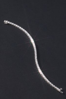 Fine Diamonds by Anthropologie By Anthropologie Fine Diamond Tennis Bracelet