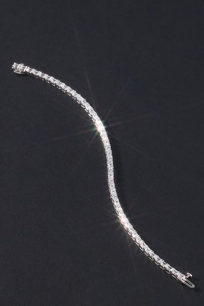 Fine Diamonds by Anthropologie By Anthropologie Fine Diamond Tennis Bracelet