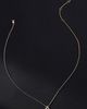Fine Diamonds by Anthropologie By Anthropologie Fine Yellow Gold Diamond Monogram Necklace - 3