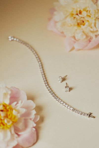 Fine Diamonds by Anthropologie Classic Diamond Tennis Bracelet
