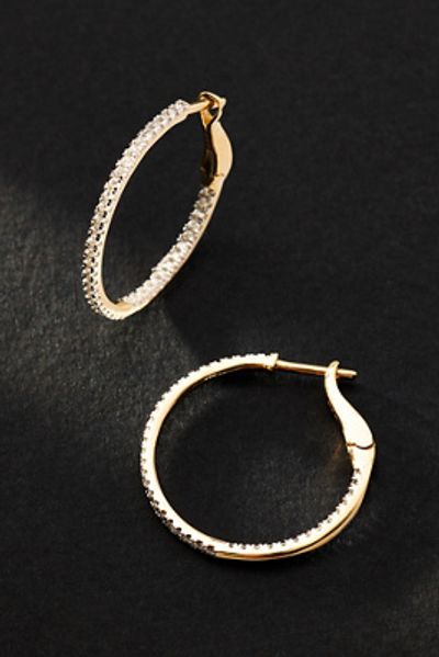 Fine Diamonds by Anthropologie Diamond 0.5ct Hoop Earrings
