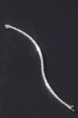 Fine Diamonds by Anthropologie Diamond Tennis Bracelet