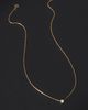 Fine Diamonds by Anthropologie Single Floating Diamond Necklace - 1