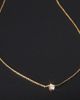 Fine Diamonds by Anthropologie Single Floating Diamond Necklace - 2