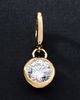 Fine Diamonds by Anthropologie Solid Gold Round Diamond Drop Charm - 2