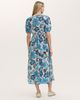 Finery London Finery London Addison Floral Linen Blend Midi Dress - 3