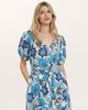 Finery London Finery London Addison Floral Linen Blend Midi Dress - 5