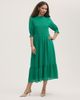 Finery London Finery London Amelia 3/4 Sleeve Chiffon Midi Dress - 1