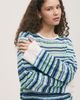 Finery London Finery London Audrenia Striped Crochet Sweater - 2
