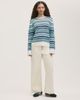 Finery London Finery London Audrenia Striped Crochet Sweater - 5